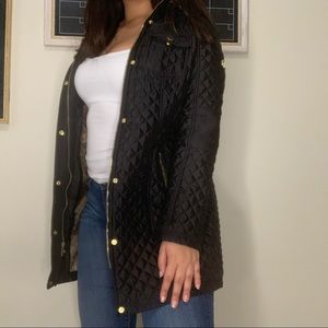 Mid-length Black Coat